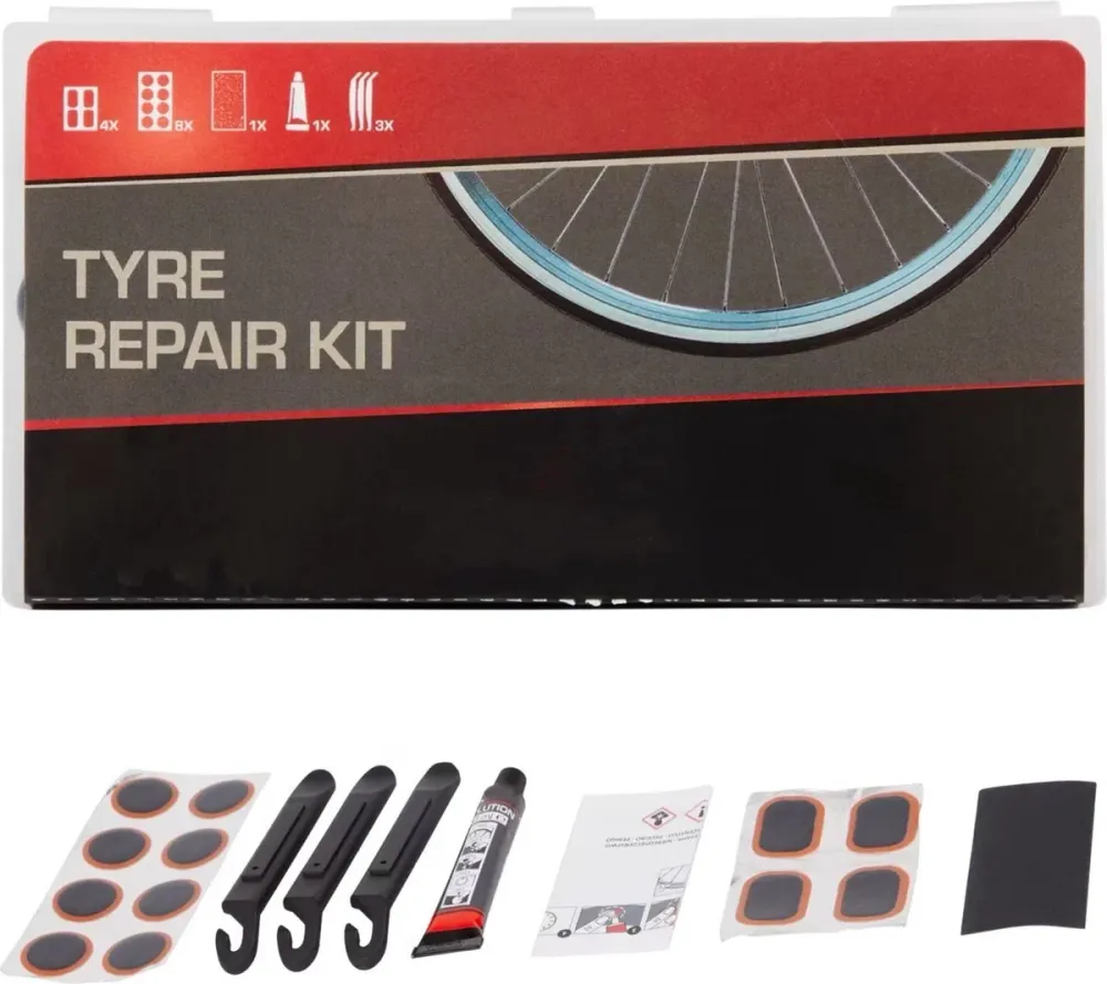 Kit de réparation de pneus - Patchs - Kit de réparation de pneus de voiture - Voiture - Vélo - Meilleur kit de réparation...