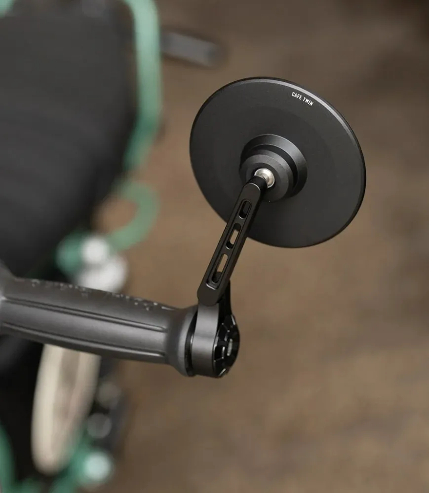 Kit Rétroviseurs Moto Bar End Slim avec adaptateurs pour Royal Enfield