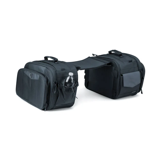 Kuryakyn Ensemble de sacoches de moto Momentum Outrider 52L à rabat