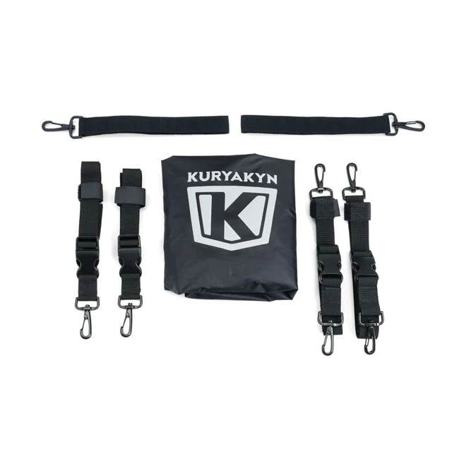 Kuryakyn Ensemble de sacoches de moto Momentum Outrider 52L à rabat