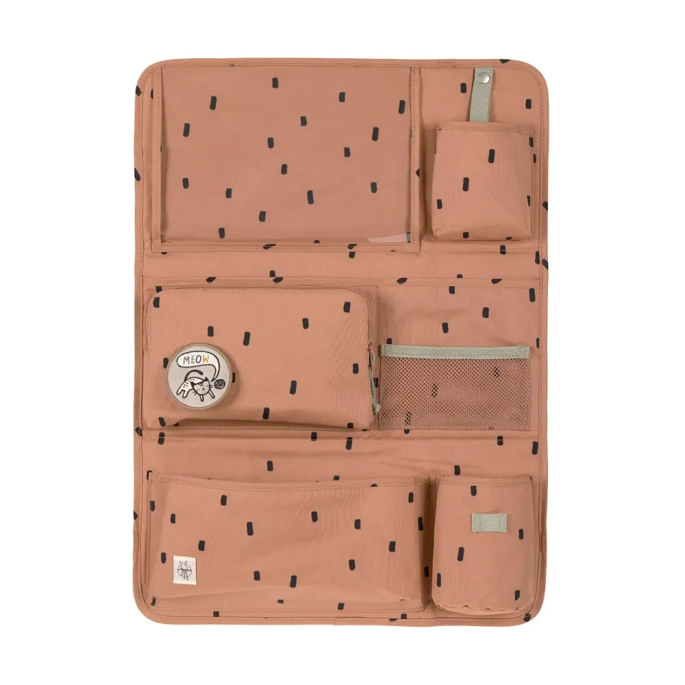 Lassig organisateur voiture happy prints caramel 1204004354