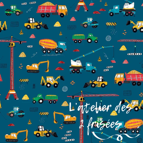 Protège-Sièges De Voiture Imperméable Évolutif Camions L’atelier des 2 frisées