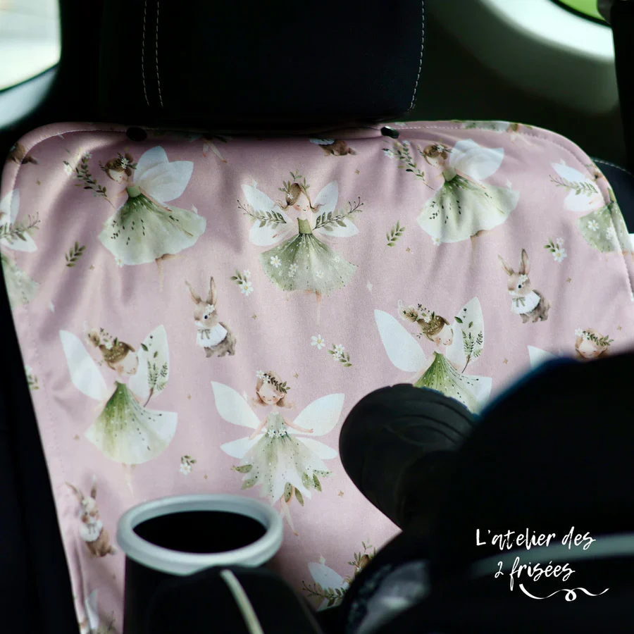 Protège-Sièges De Voiture Imperméable Évolutif Fées Des Bois L’atelier des 2 frisées