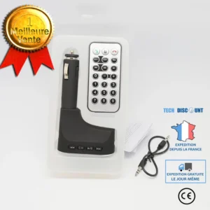 TD® LCD sans fil Kit de voiture Bluetooth MP3 FM Transmetteur Modulator à distance SD USB