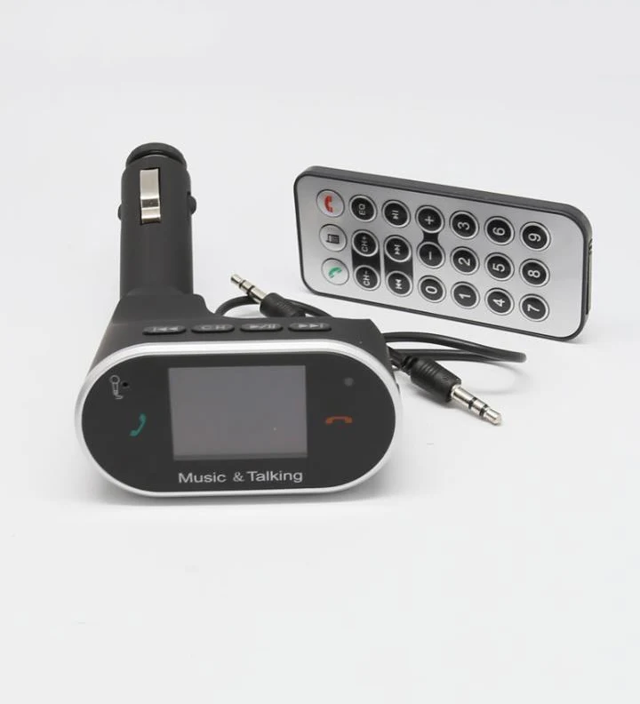 TD® LCD sans fil Kit de voiture Bluetooth MP3 FM Transmetteur Modulator à distance SD USB