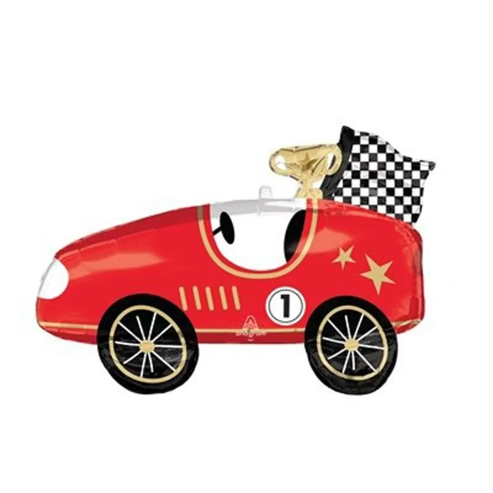 Ballon mylar Supershape de Voiture de Course, 31 pouces, 1 unité LE GROUPE BLC INTL INC