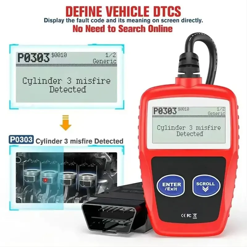 Lecteur de codes d'erreur de voiture (Mali)