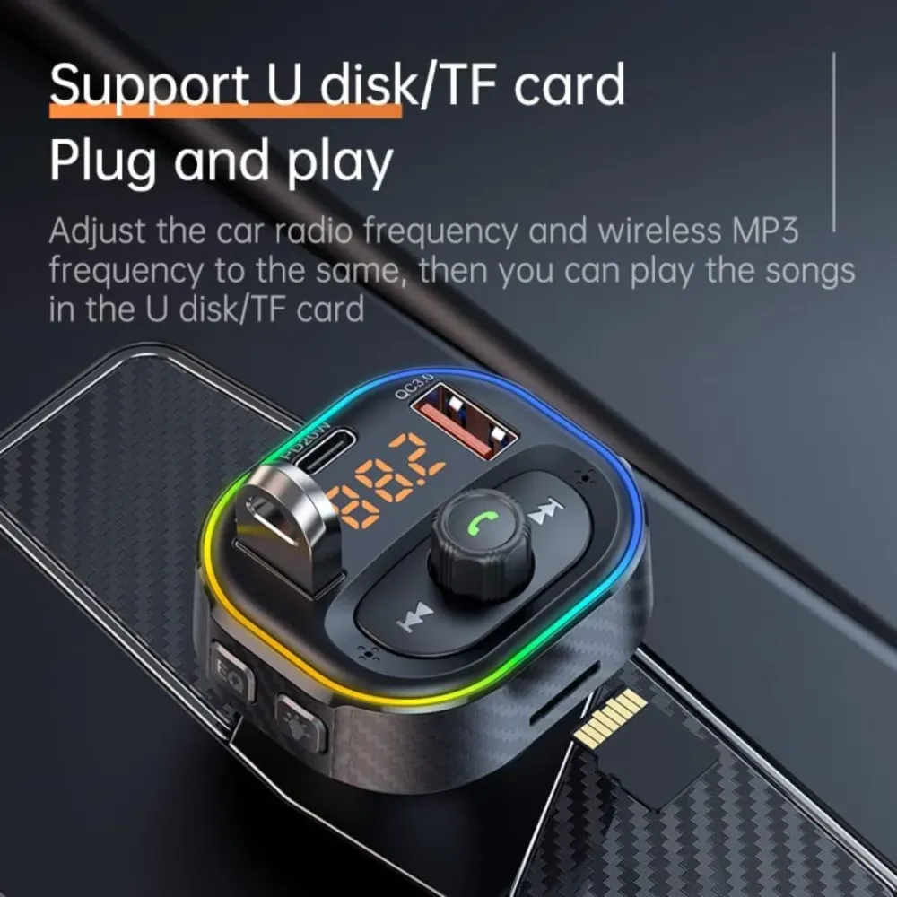 Lecteur MP3 sans fil pour voiture - Modèle T86