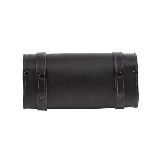 Ledrie Sac à outils carré en cuir pour moto
