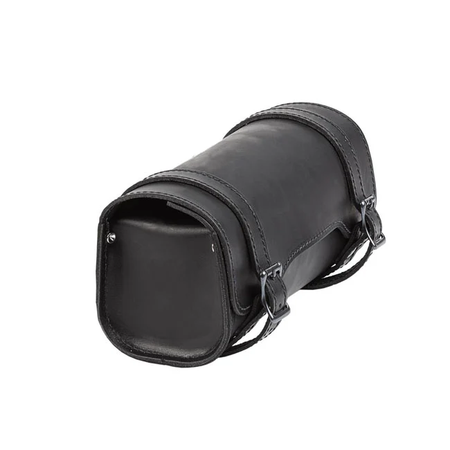 Ledrie Sac à outils carré en cuir pour moto