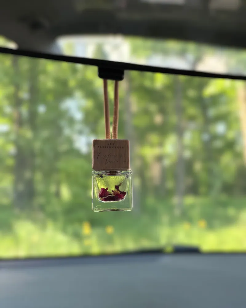 DIFFUSEUR POUR VOITURE RECHEARGEABLE - Framboise & Vanille Les Passionnées
