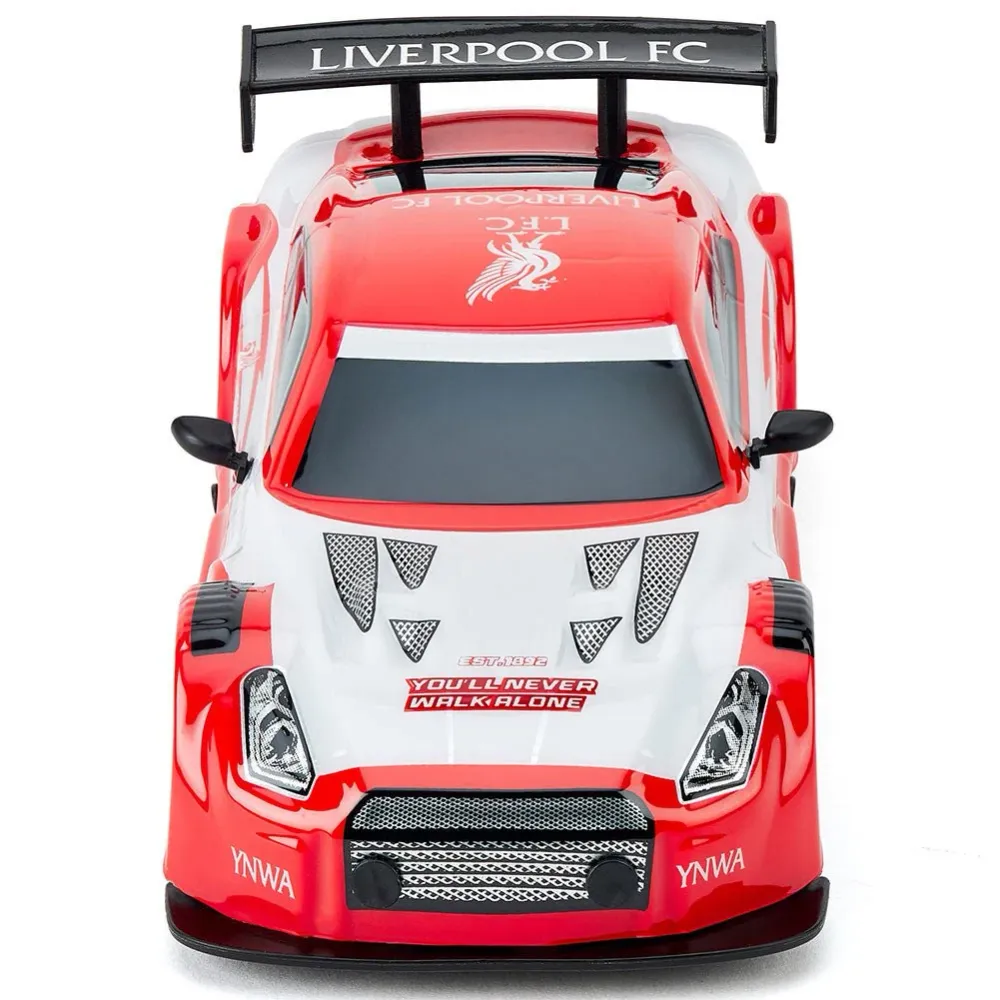 Liverpool FC Voiture de sport radiocommandée à l'échelle 1/24