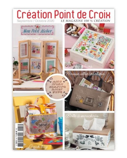 L’organisateur de voiture !, Création Point de Croix n°084