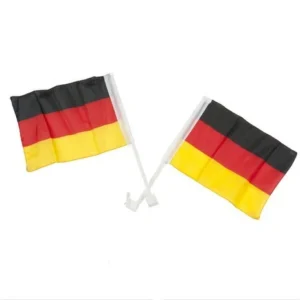 lot de drapeaux pour voiture allemagne 20x30cm