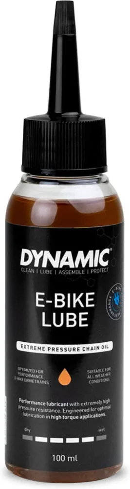 Lubrifiant chaîne pour vélo électrique Dynamic 100ml