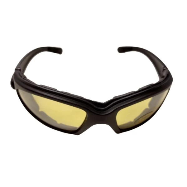 Lunesol 98101 Armour - Lunette de Moto Polarisée Claire