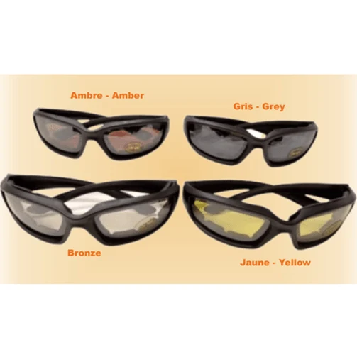 Lunesol 9813 Travel Star - Lunette de Moto Claire