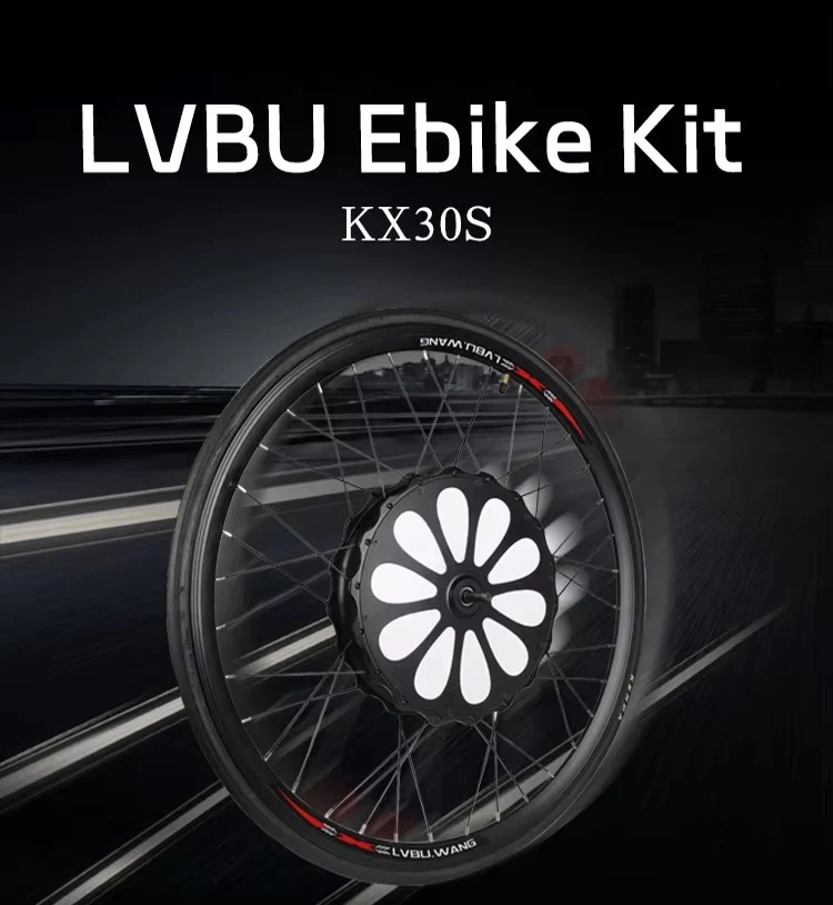 Kit de conversion pour vélo électrique LVBU série KX