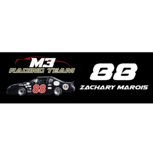 Bumper stickers voiture Zachary Marois #88 M3Racing