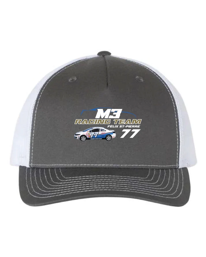 Casquette Charbon Voiture Félix St-Pierre #77 M3Racing