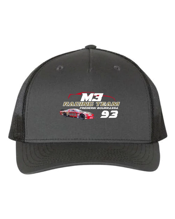 Casquette Charbon Voiture Frédérik Bourrassa #93 M3Racing