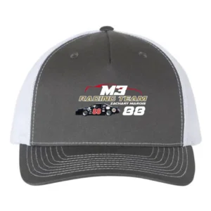Casquette Charbon Voiture Zachary Marois #88 M3Racing