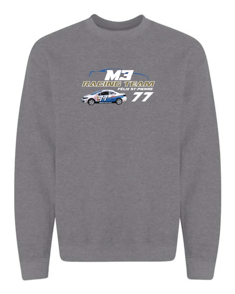 CREWNECK Voiture Félix St-Pierre #77 M3Racing