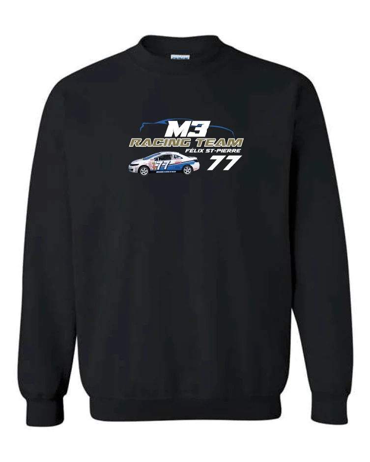 CREWNECK Voiture Félix St-Pierre #77 M3Racing