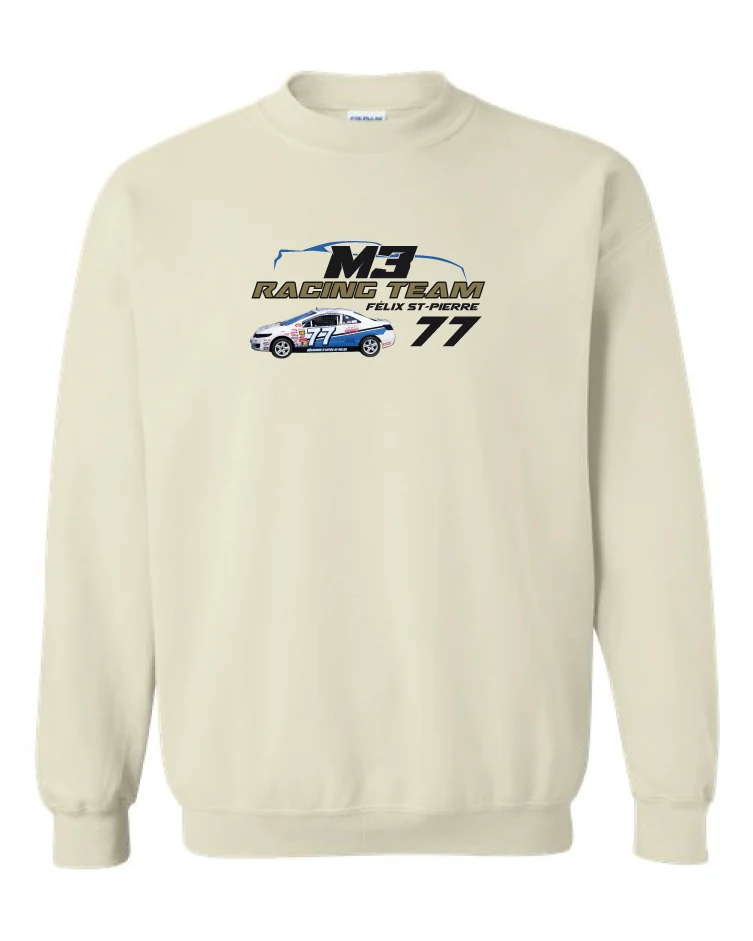 CREWNECK Voiture Félix St-Pierre #77 M3Racing
