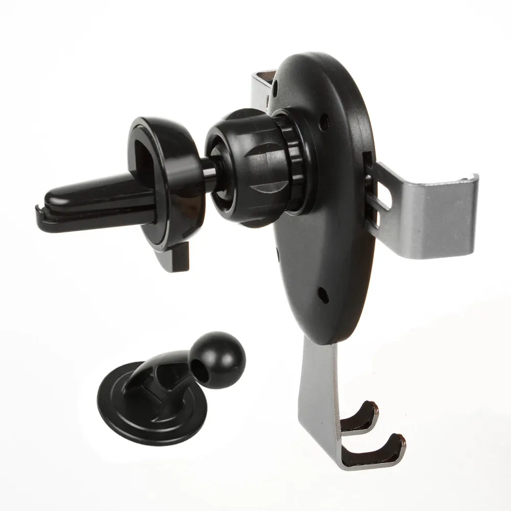 Maclean MC-324 Support de téléphone de voiture universel pour grille de ventilation gravité max. entraxe 90 mm,