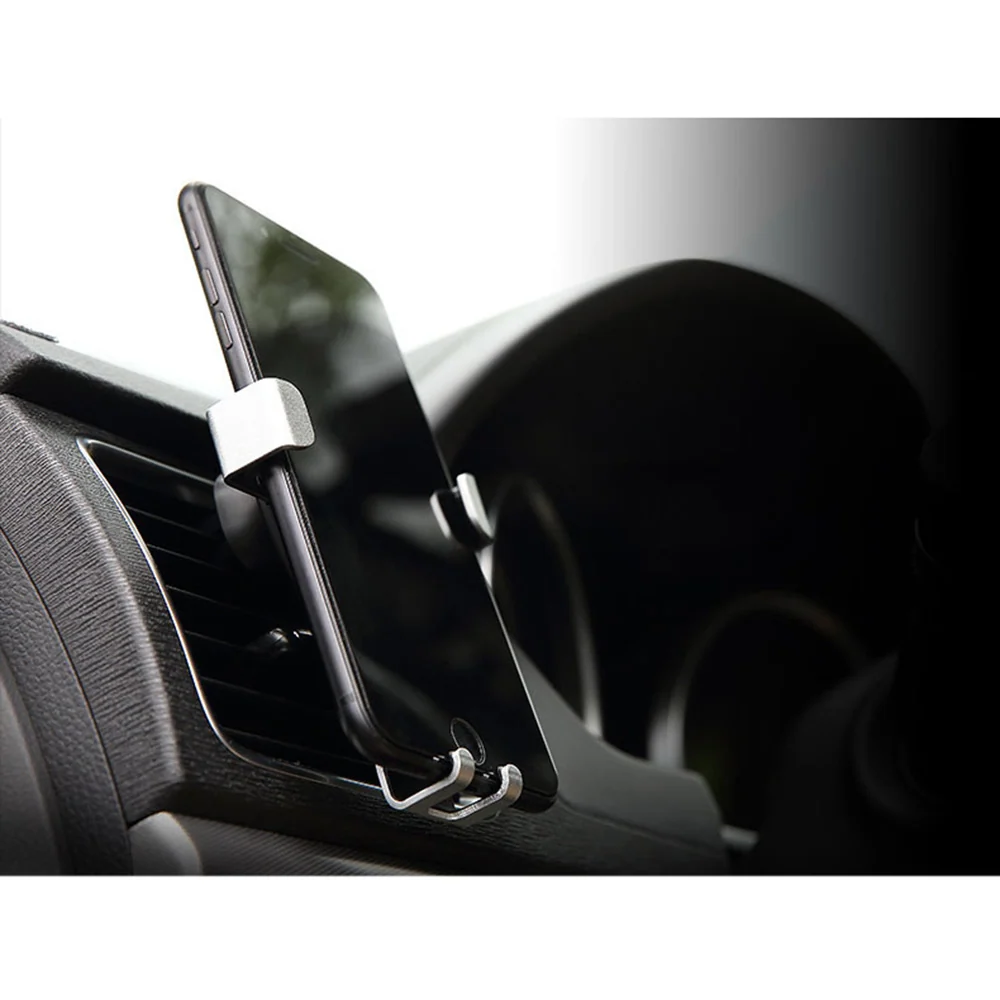Maclean MC-324 Support de téléphone de voiture universel pour grille de ventilation gravité max. entraxe 90 mm,