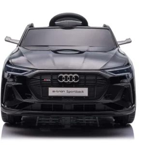 Voiture électrique Audi e-tron pour enfant, 12V 4.5AH*1 + 2 moteurs, télécommandé 2.4G. Noir Magasins Hart | Hart Stores