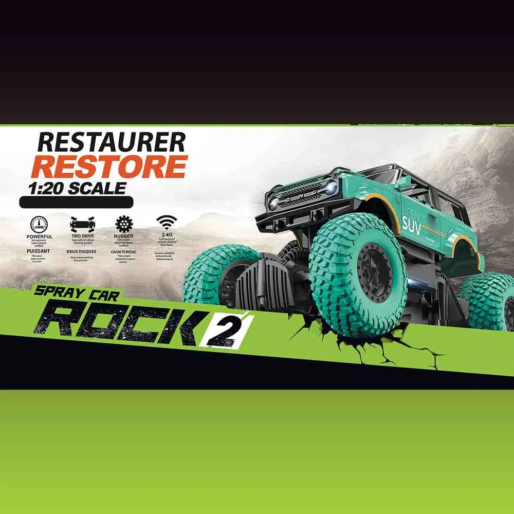 Voiture Rc Light&spray à l'échelle 1:20 Magasins Hart | Hart Stores