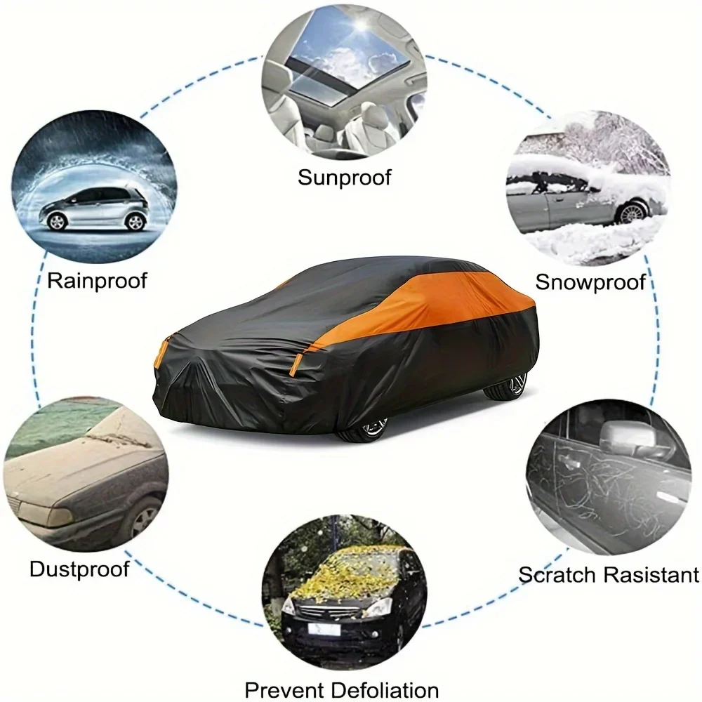 Housse Intégrale Imperméable pour Voiture Extérieure - 4 Saisons Magiclick