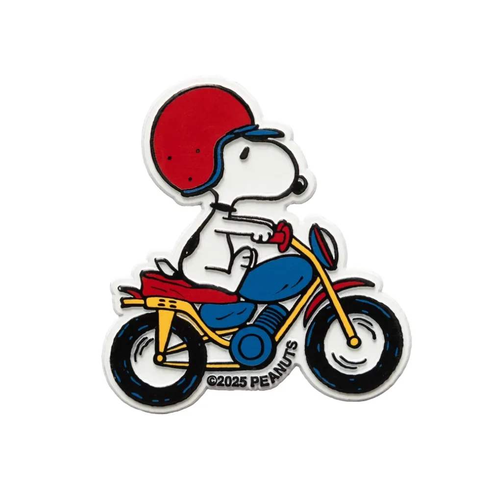 Magnet Snoopy - Moto