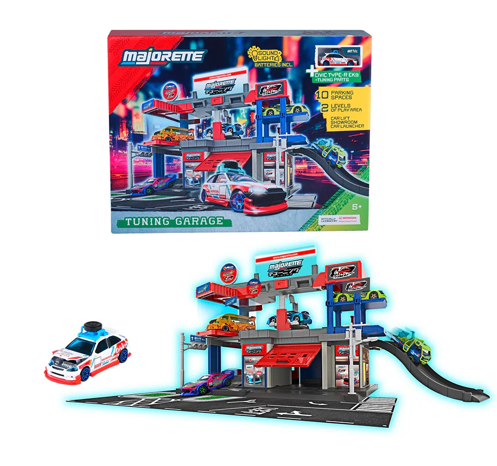Majorette - Garage de tuning JDM et 1 voiture