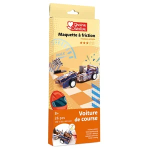 Maquette à friction - Voiture de course à construire
