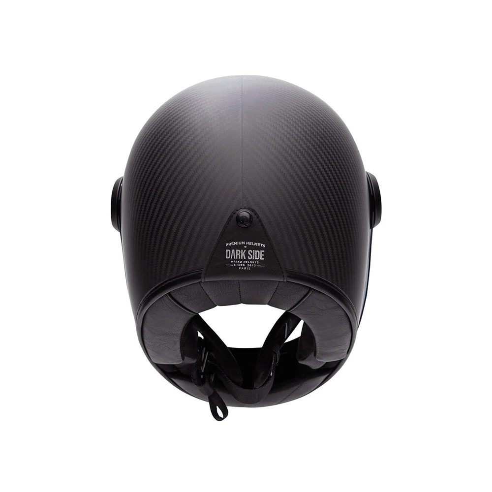 Casque intégral moto - Dark Side Carbone Noir Mat MARKO