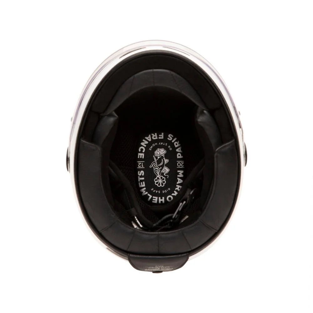 Casque intégral moto - Fullmoon 2 blanc MARKO