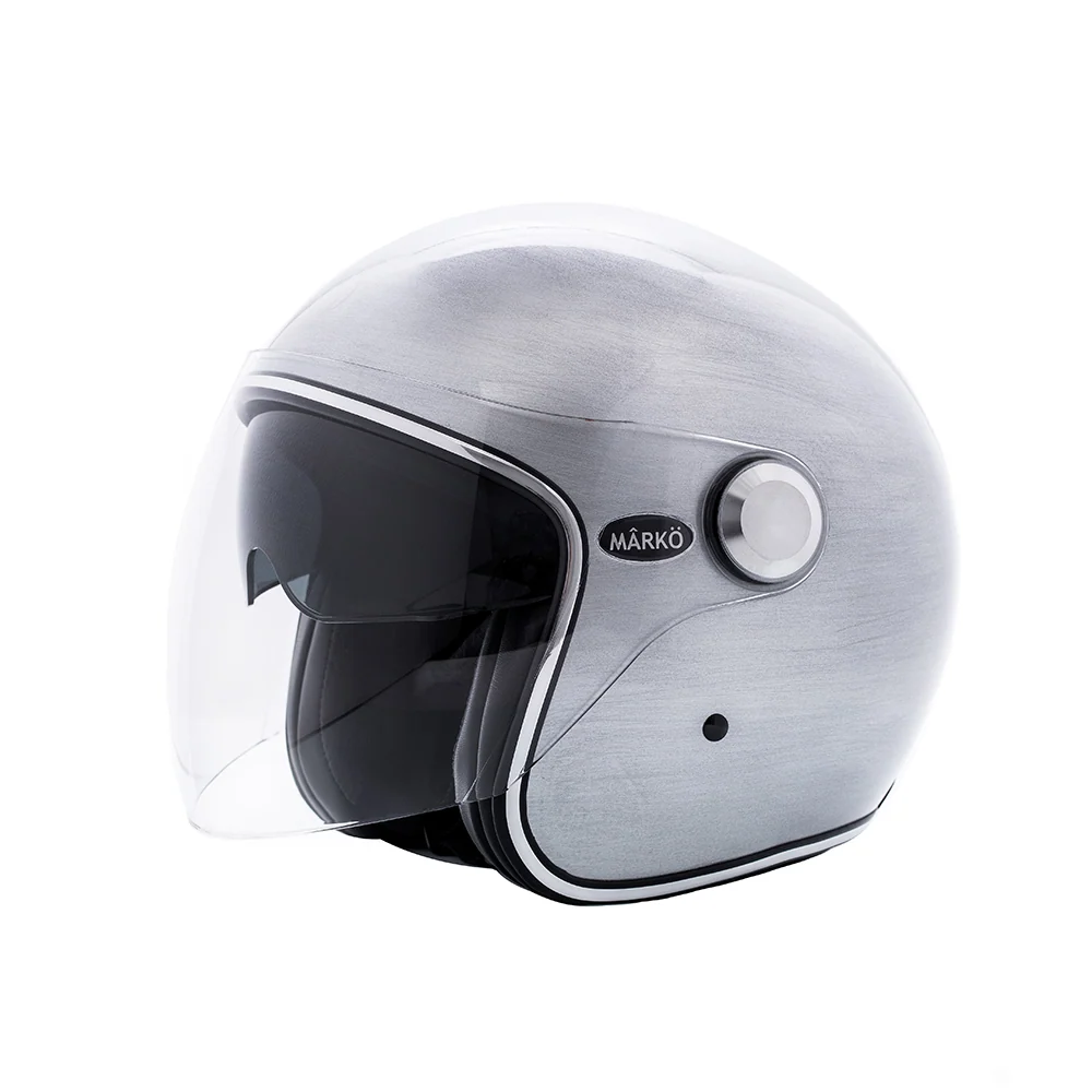 Casque jet moto - Boreal gris MARKO