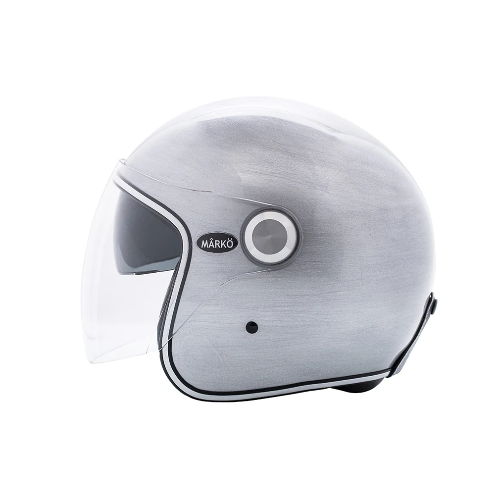 Casque jet moto - Boreal gris MARKO