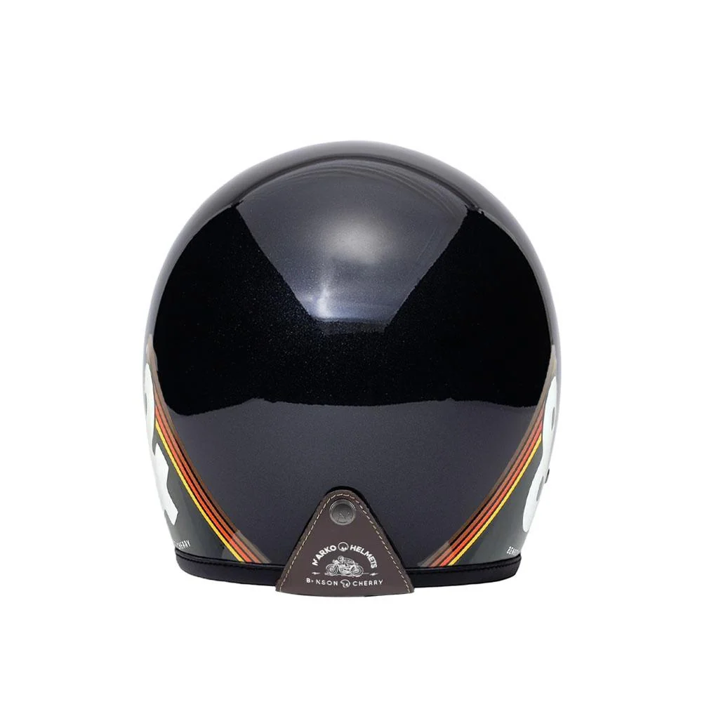 Casque jet moto - Classic Benson & Cherry MARKO