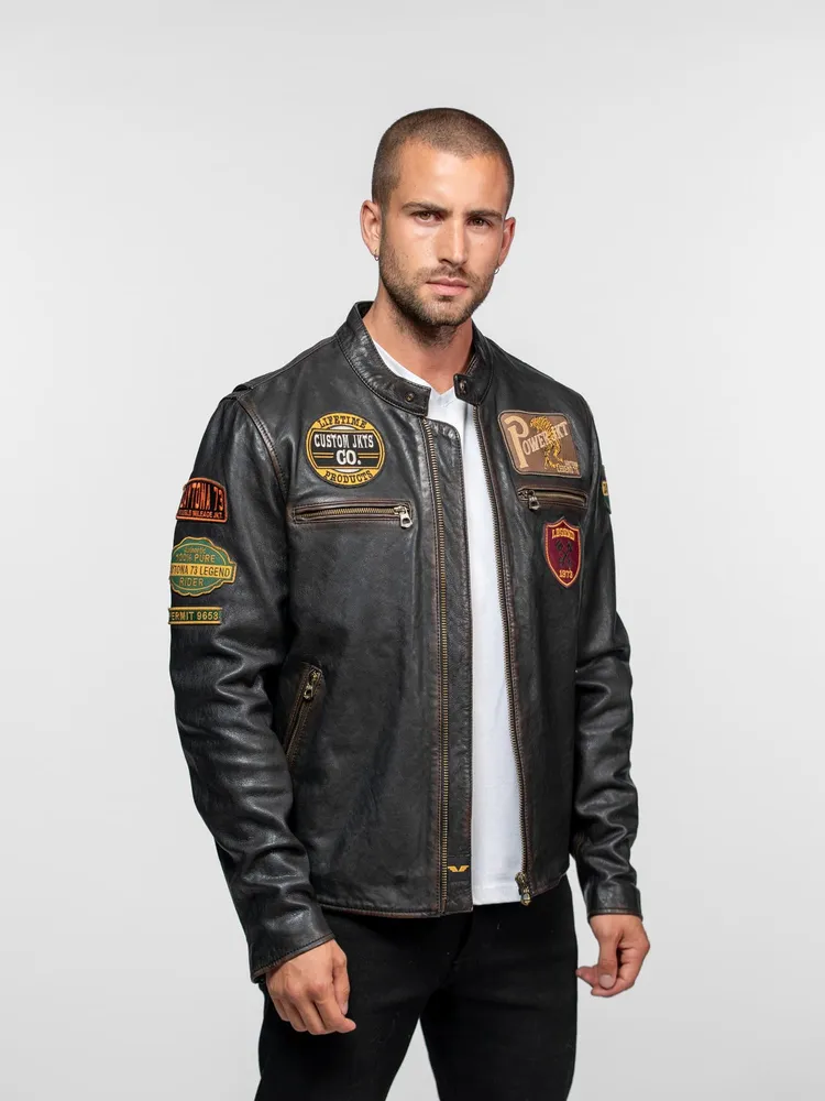 Martinez - Blouson moto vintage