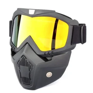 Masque moto - Bilens Or
