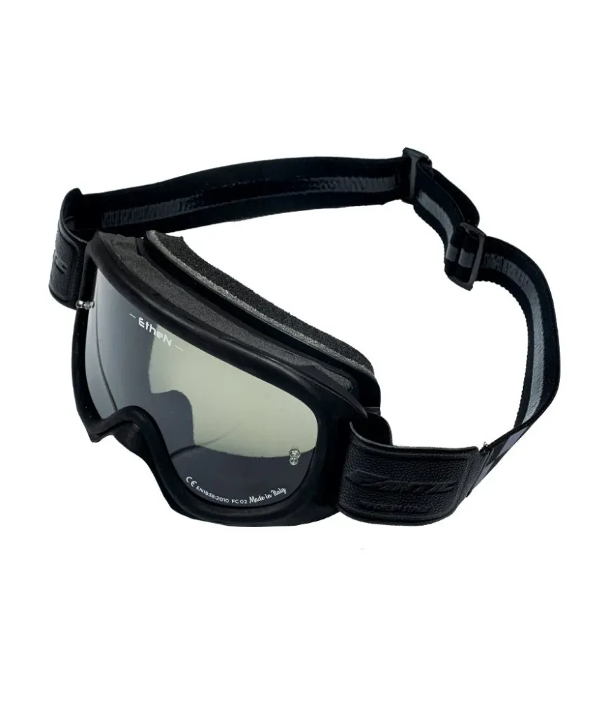 Masque Moto "Fantic Caballero" - Noir/Check