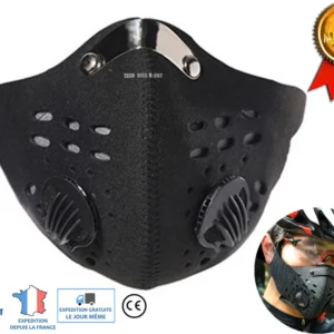 TD® Masque de Protection contre le vent, la poussière et la brume et PM2.5/ Multifonctionnelle Moto