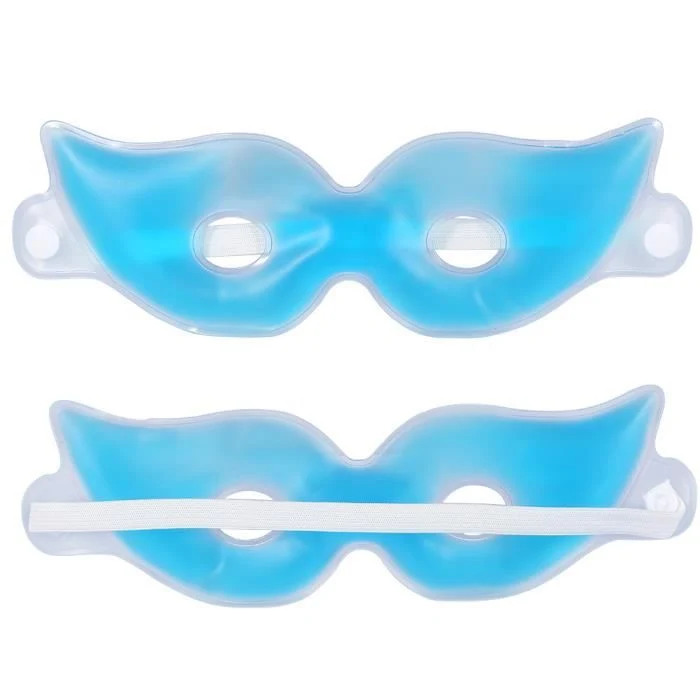 TD® Masque de sommeil lunette de glace masque yeux pour anti cerne soulage fatigue idéal relaxation sommeil avion bus voiture