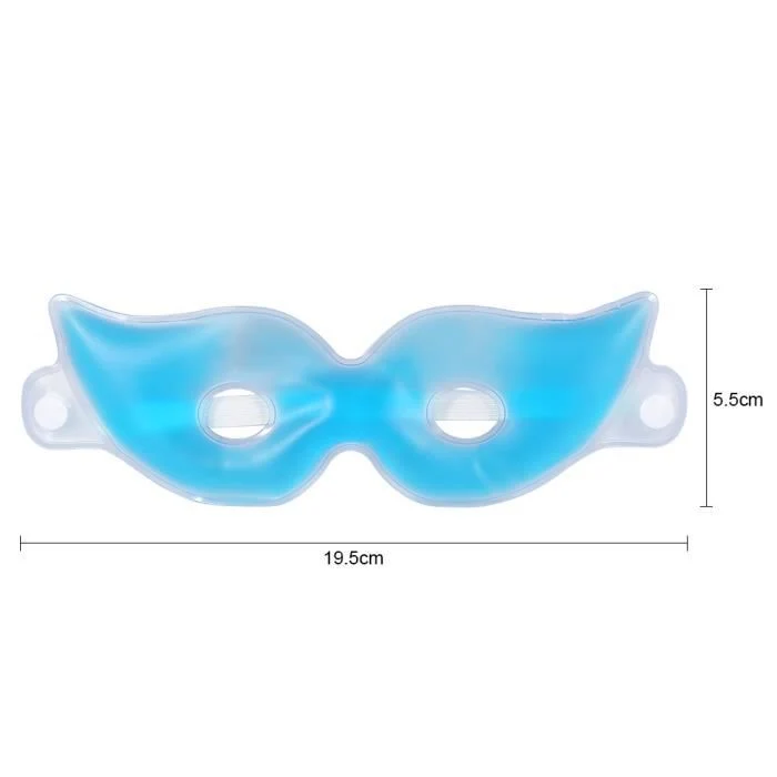 TD® Masque de sommeil lunette de glace masque yeux pour anti cerne soulage fatigue idéal relaxation sommeil avion bus voiture