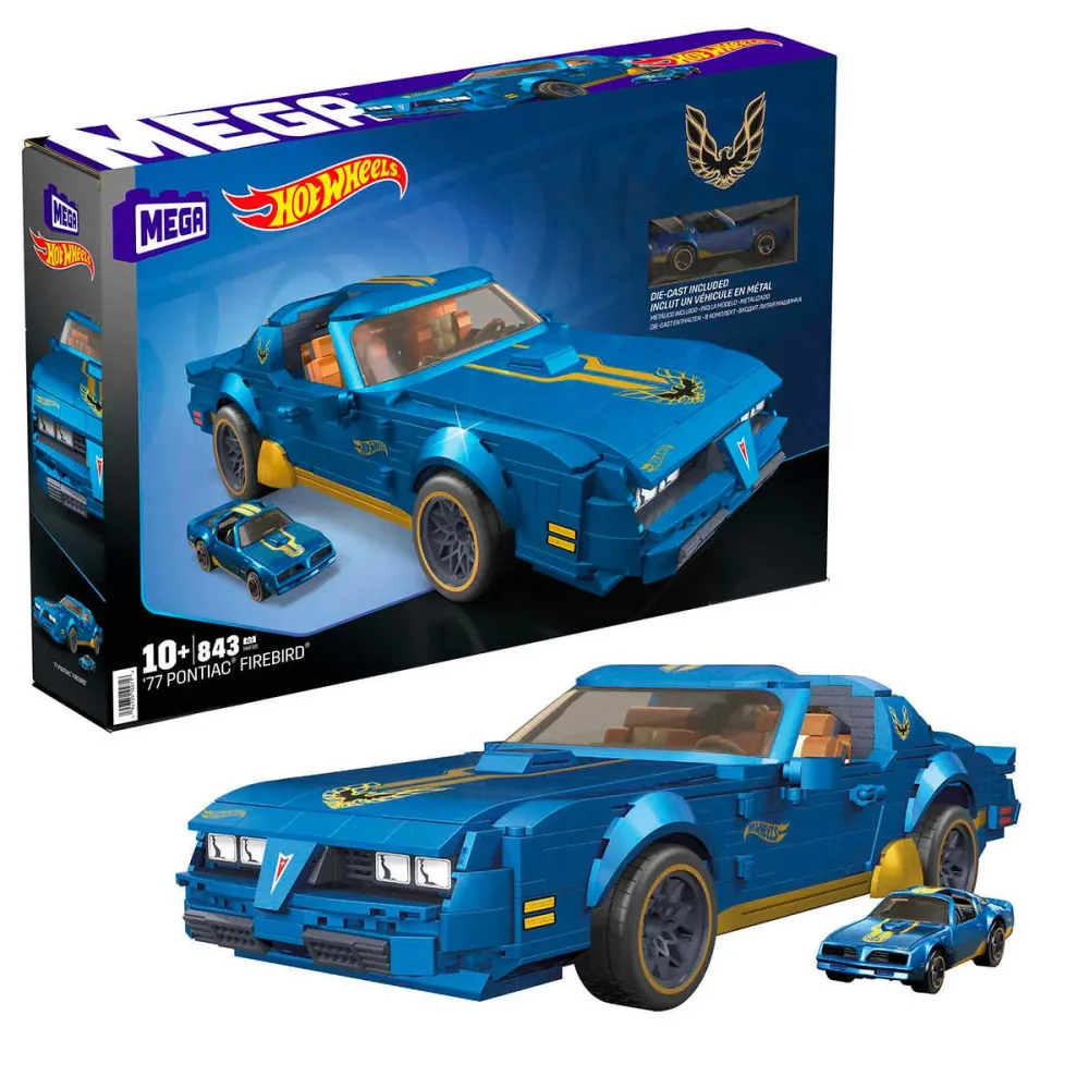 MEGA - Voiture Pontiac 1977 Firebird Hot Wheels