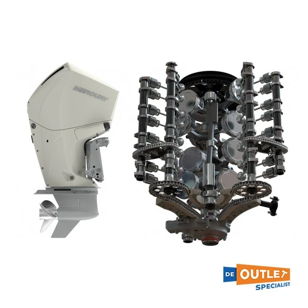 Mercury Verado V8 250 XL 250 HP MOTEUR OUT-DANS